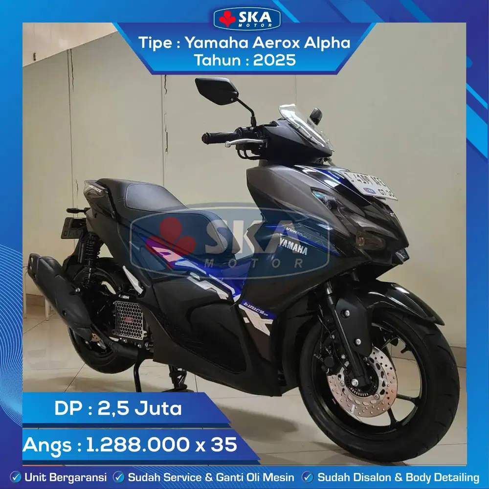 Yamaha Aerox Alpha Tahun 2025