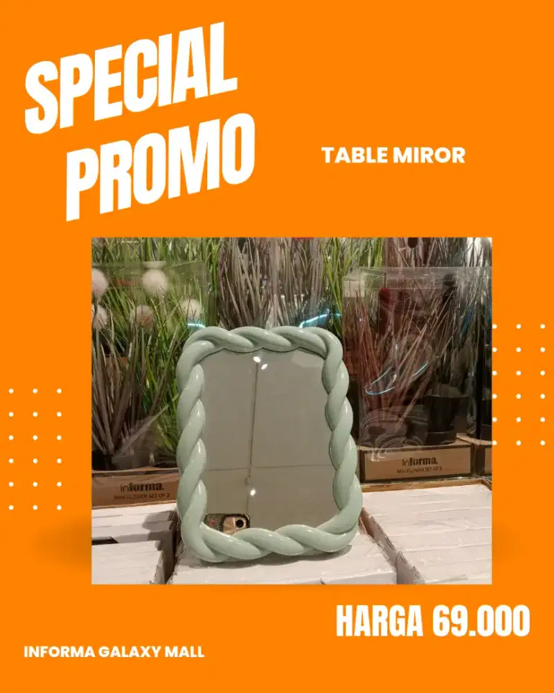 Table mirror Wow sale