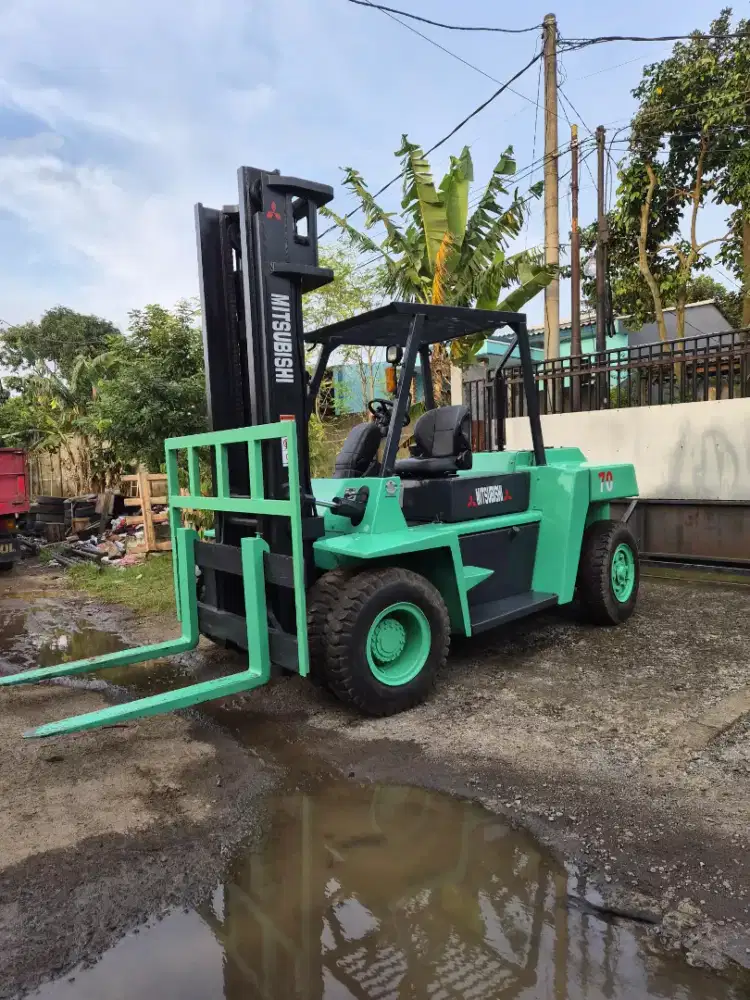 Forklift 7 Ton Mitsubishi Diesel kondisi Istimewa