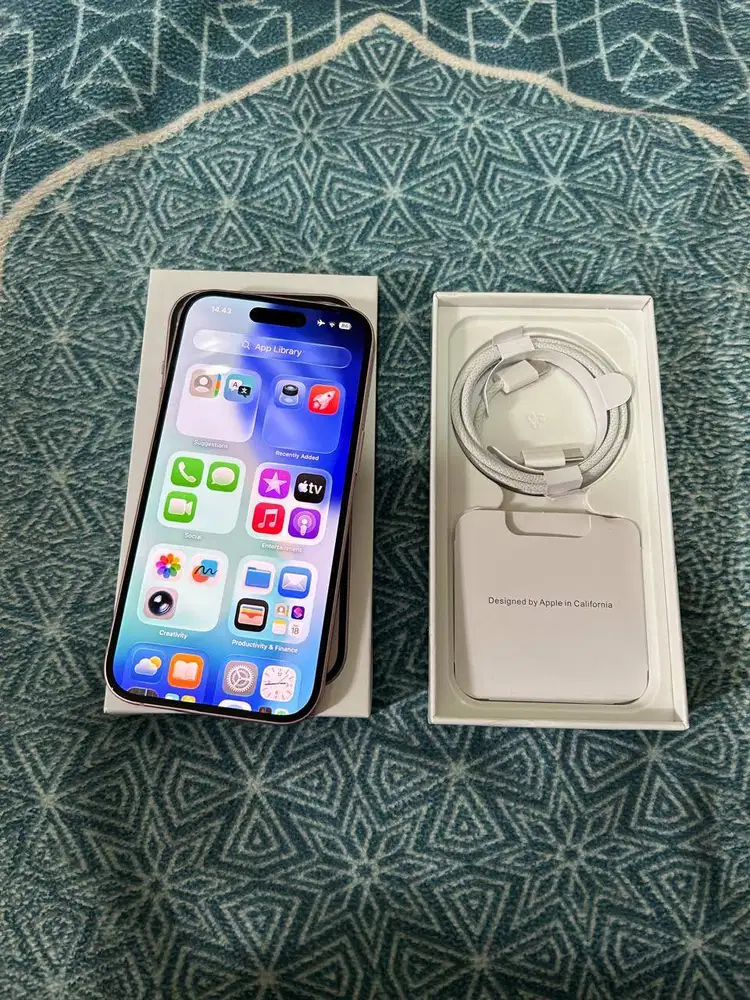 Iphone 15 128Gb Pink All Operator Bh 90% Fullset Ios 26