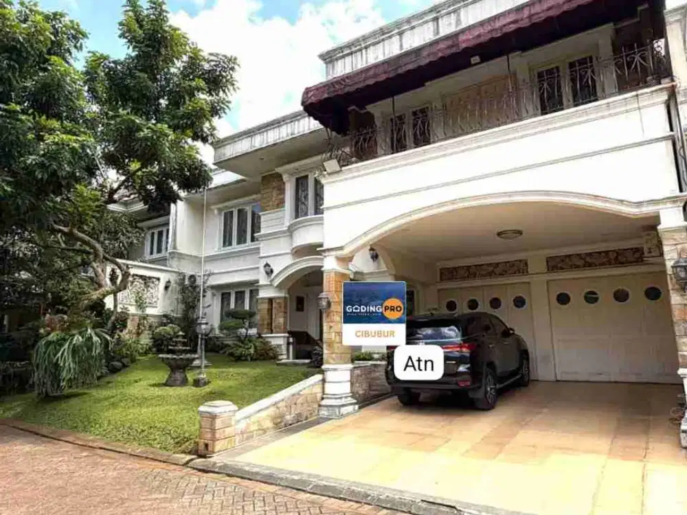DIJUAL RUMAH MEWAH SIAP HUNI 2 LANTAI DI PURI SRIWEDARI ALTERNATIVE CIBUBUR