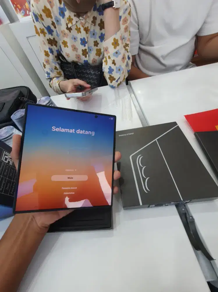 Samsung Z Fold 7 12/256 lagi promo ada cashback 3juta