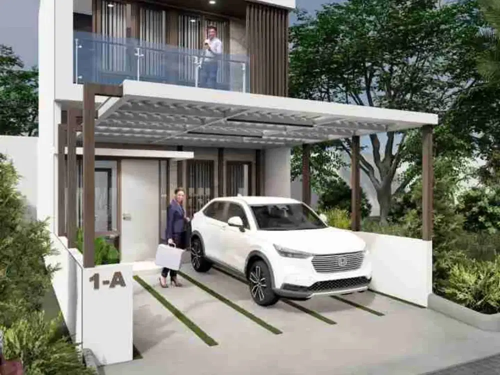 rumah selangkah tol jatiasih 1,2M