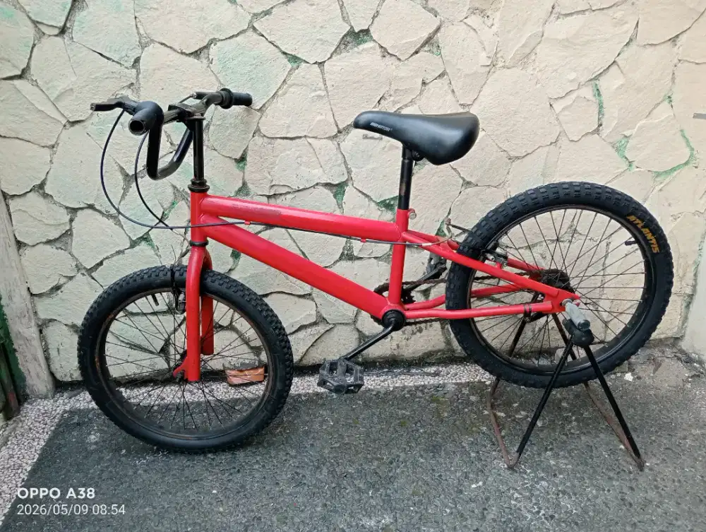 Jual butuh sepeda BMX UK 20 kondisi normal siap gowes minus pemakaian