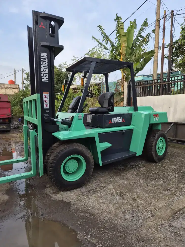 Forklift 7 Ton Mitsubishi 2014 siap kerja