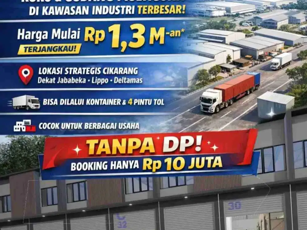 Dijual pergudangan Free ppn harga murah lokasi pantura