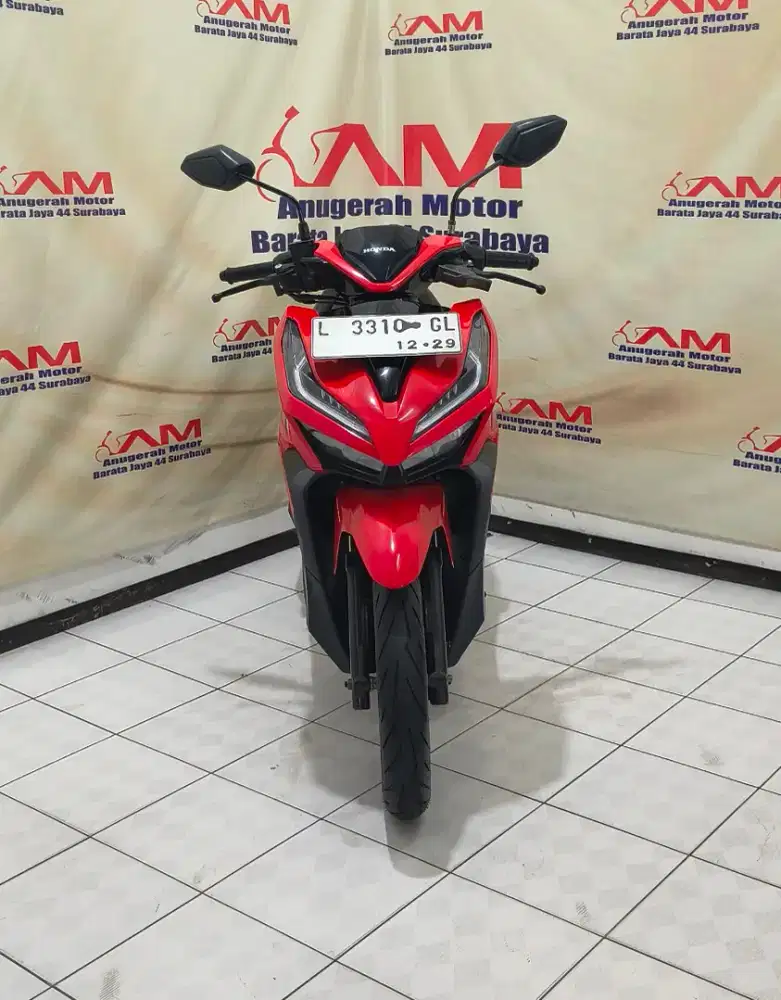 Honda Vario 125 CBS Tahun 2019 merah glossy