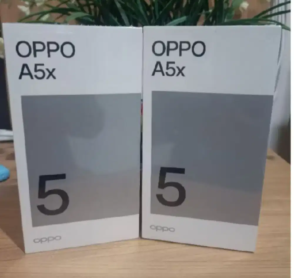 Murah hp baru Oppo A5x 6+6/128 grs resmi, bs TT