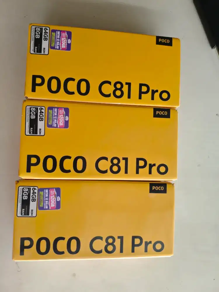 POCO C81 PRO BARU GARANSI RESMI