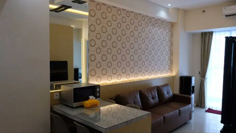 DISEWAKAN APARTEMEN PAKUWON BENSON TOWER TIPE 2BR LENGKAP