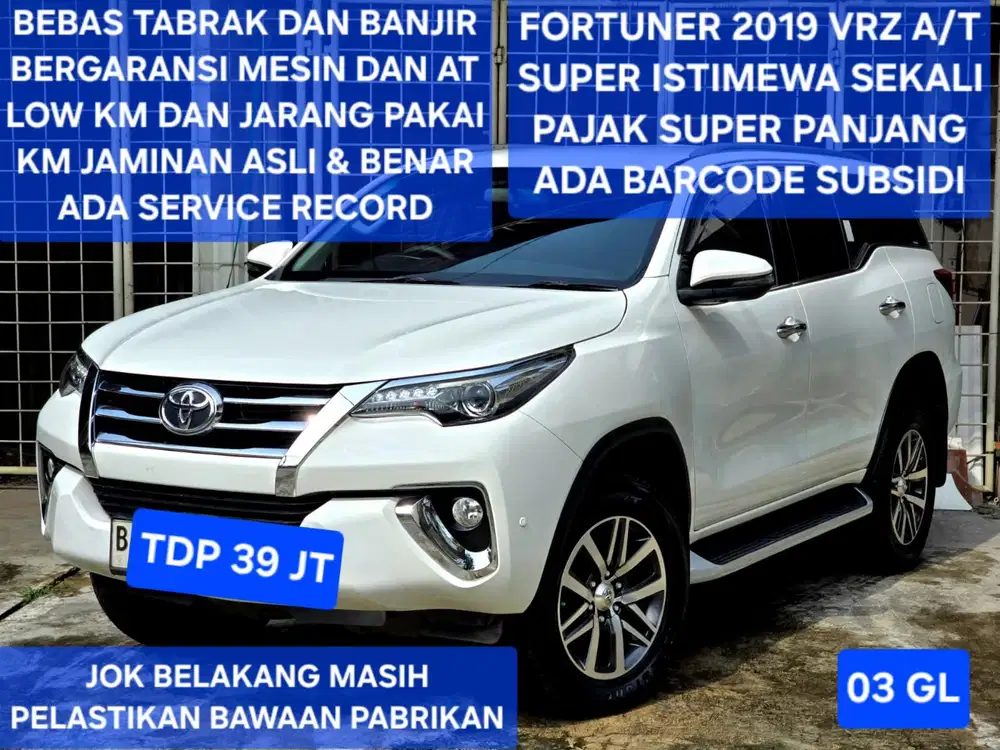 Toyota Fortuner 2019 VRZ Automatic AT Diesel Model 2017 TRD G 2018