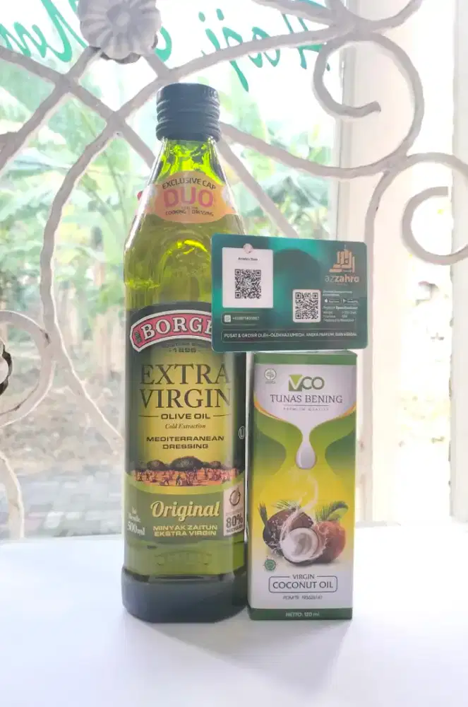 Paket Zaitun Borges 500ml + VCO