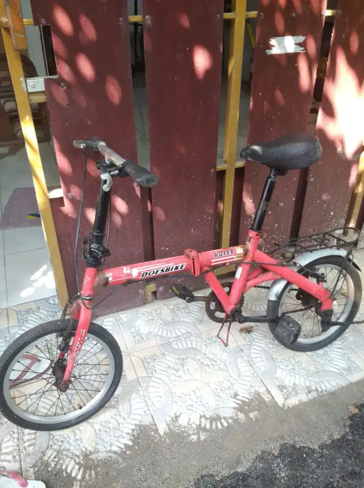 Sepeda lipat doesbic u16 murah