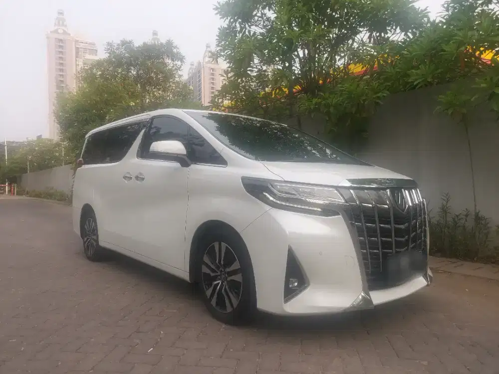 Full Ori_KM 20an/ Toyota Alphard 2.5 G AT 2021 TSS Putih