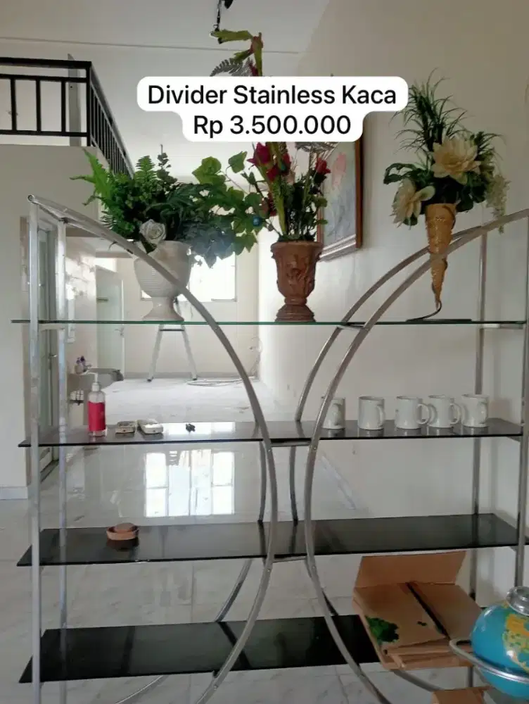 DIJUAL DEVIDER PAJANGAN KACA