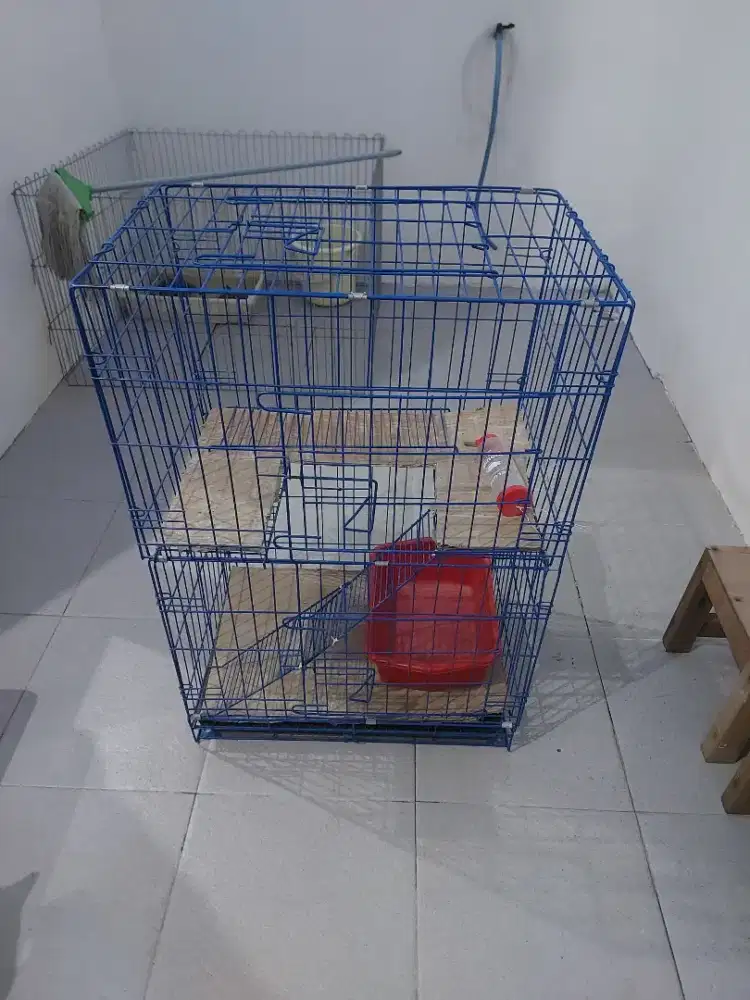Kandang kucing 40x60x90 (2 lantai)