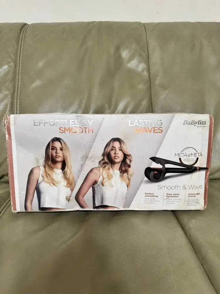 Di JUAL BaByliss Smooth & Wave META e META – Catokan & Curly Otomatis