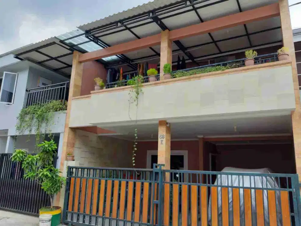 Dijual Rumah Dekat Ke Jalan Hasyim Ashari 2 Lantai Dalam Cluster Full Renofasi