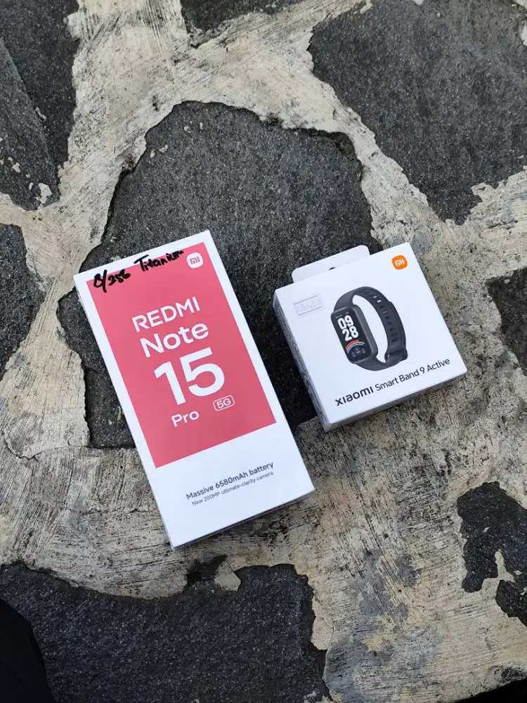 Note 15 pro free band 9 aktive