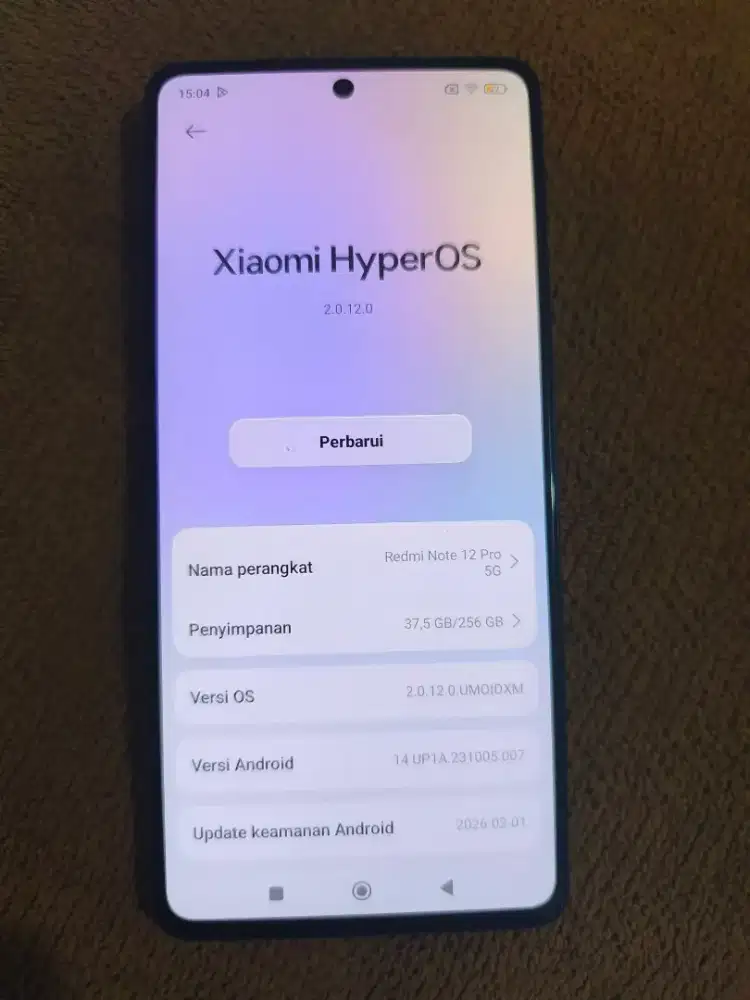 Redmi note 12 pro 5g 8/256
