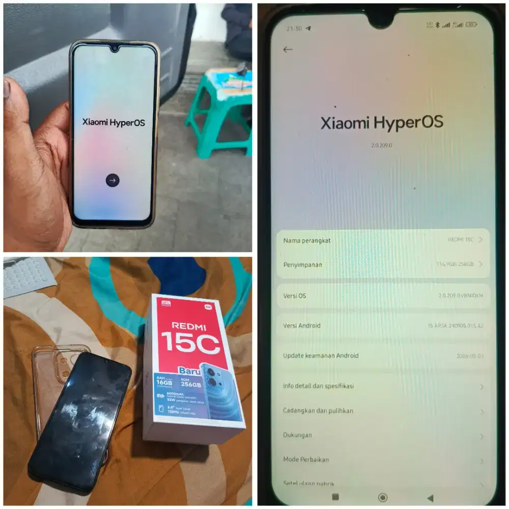 Handphone REDMI 15 C