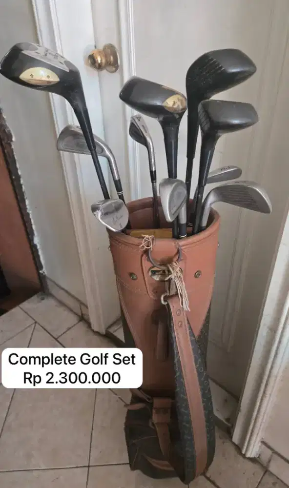 DIJUAL GOLF SET COMPLETE