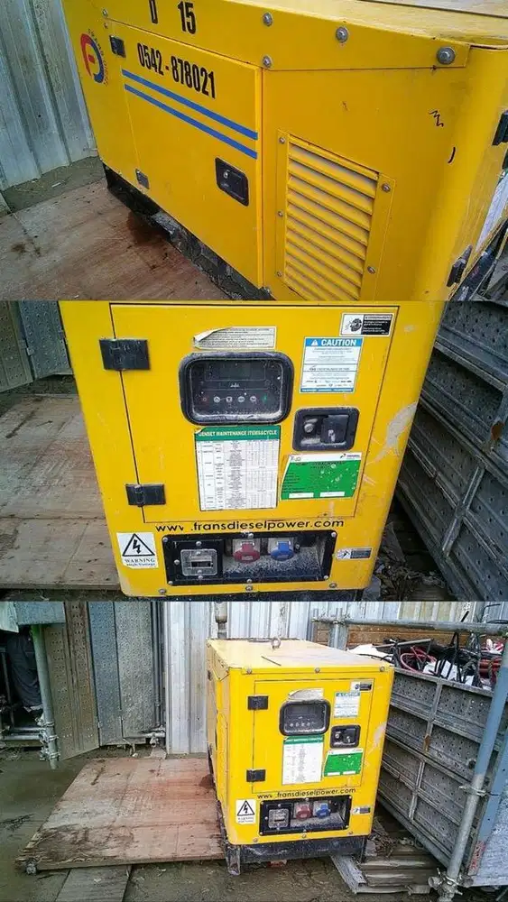 Genset silent Generator 15kva 3phase