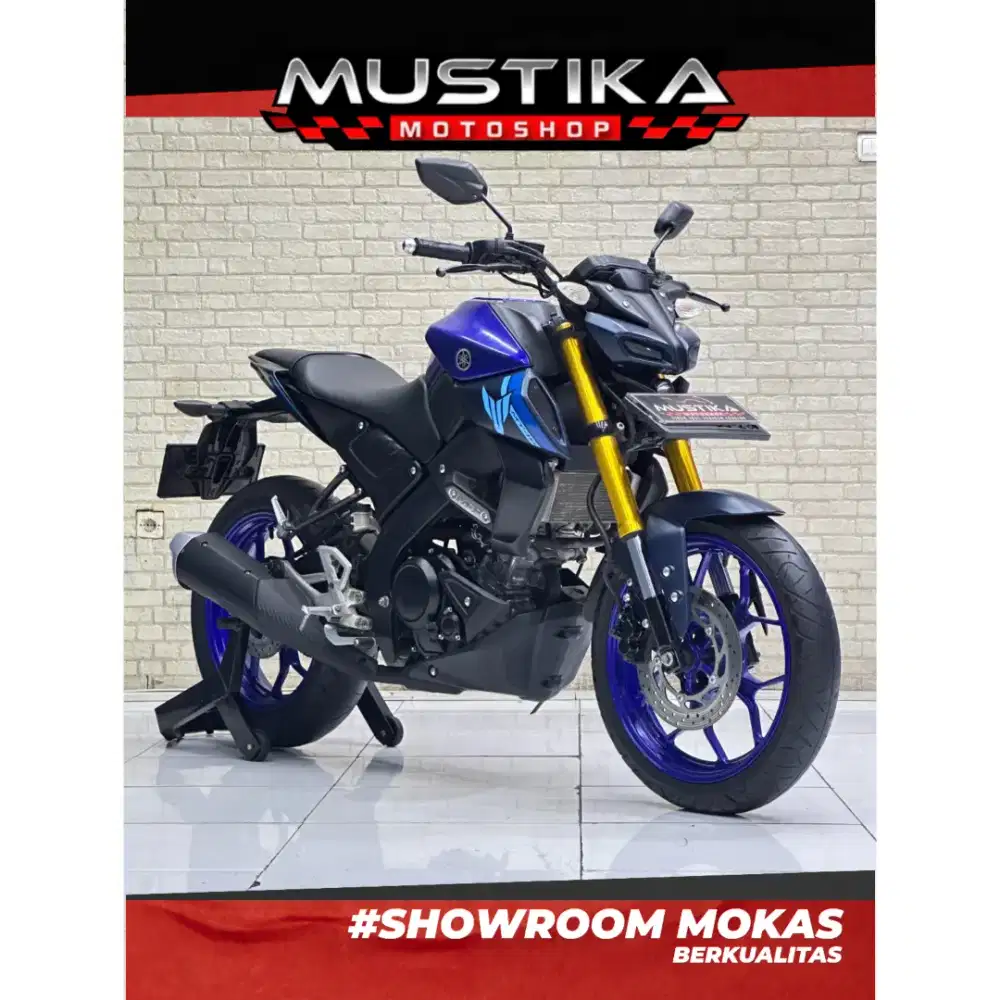 Perfect Condition!!Yamaha MT15 Naked 2023 Wrna Favorit Mulus-Mustika