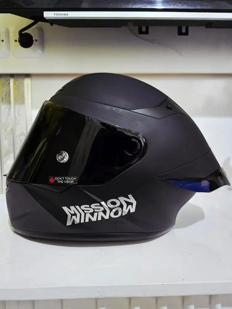 HELM KYT TT COURSE (Black Doff)