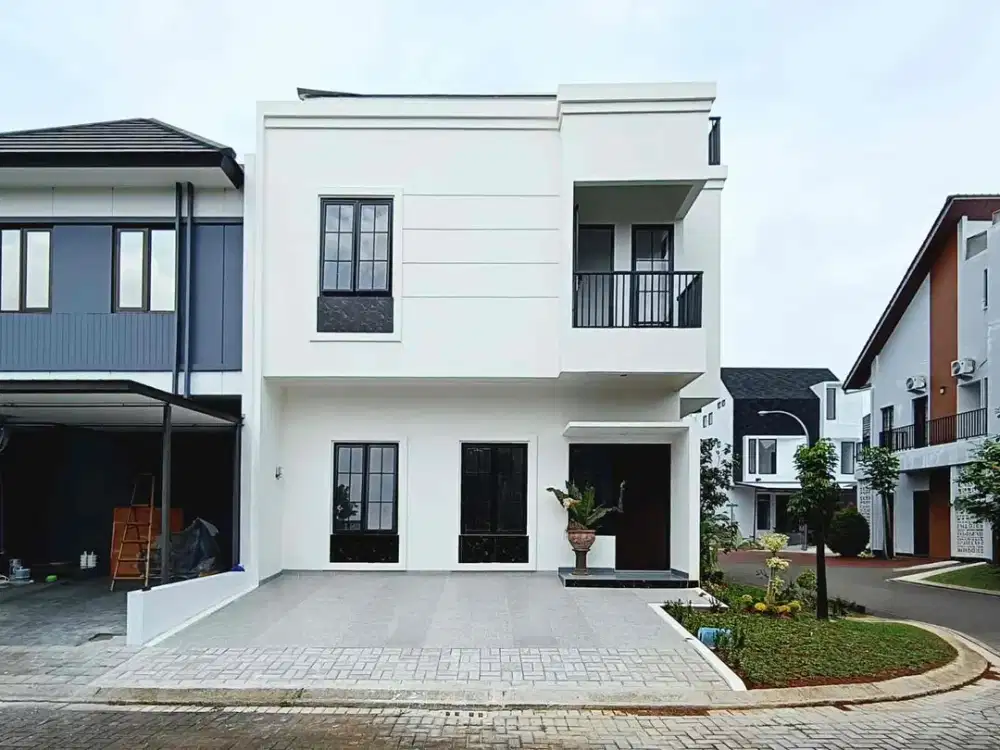 Di Jual Rumah Hoek Di Cluster Dekat Club House dan Stasiun KRL BSD