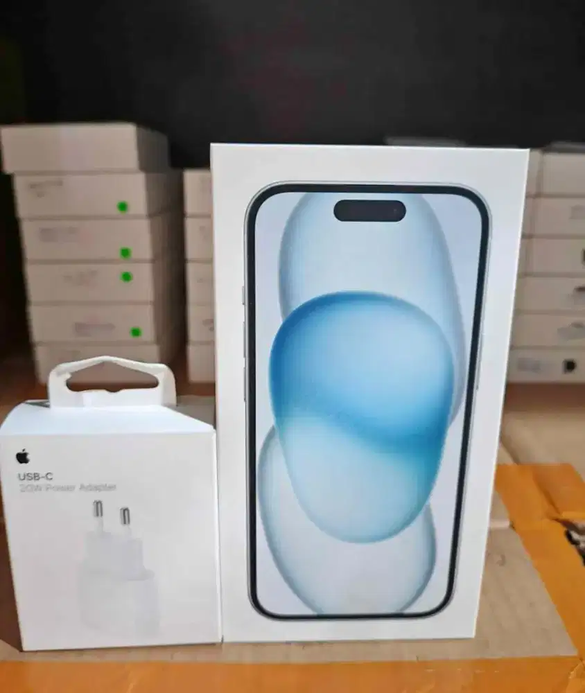 IPHONE 15 NEW IBOX FREE ADAPTOR ORI APPLE CICILAN 0%