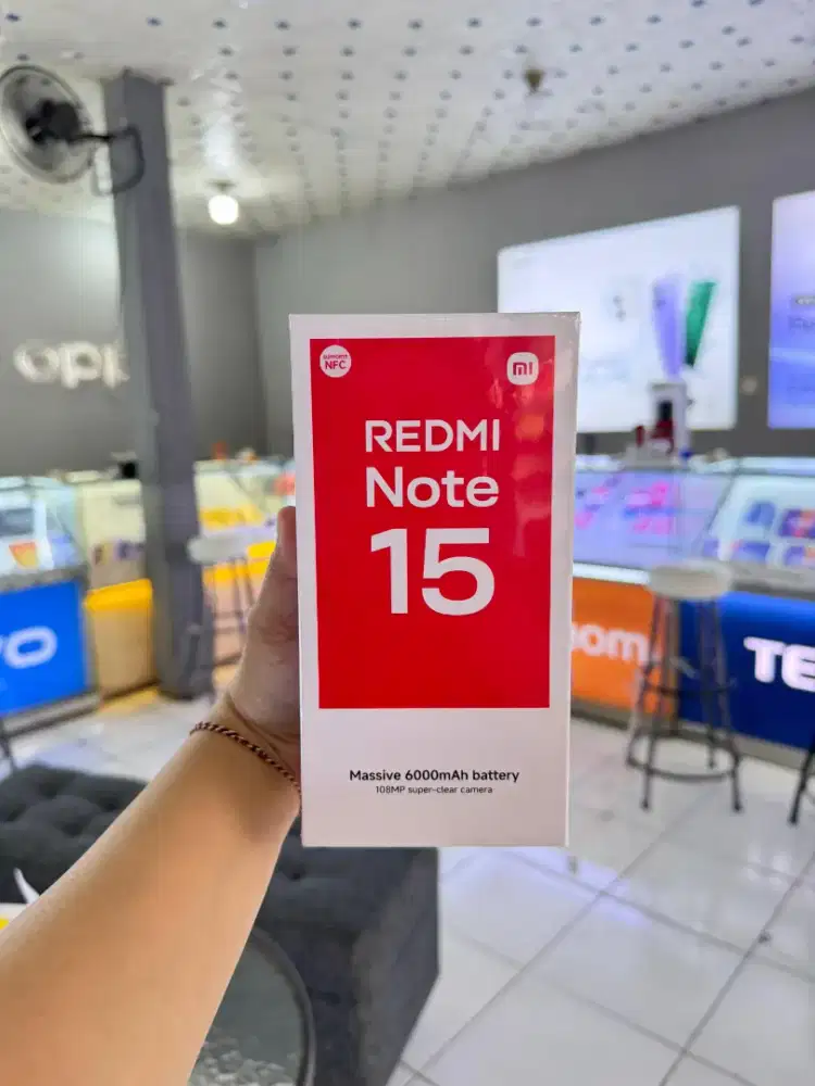 REDMI NOTE 15 4G 8/256 BARU SEGEL RESMI 100%