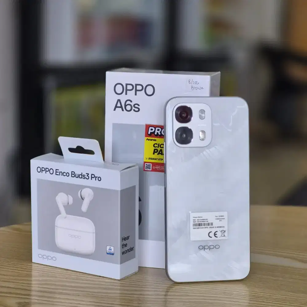 OPPO A6S 8/256  PROMO BULAN INI ,PEMBELIAN OPPO BUDLING TWS ENCO