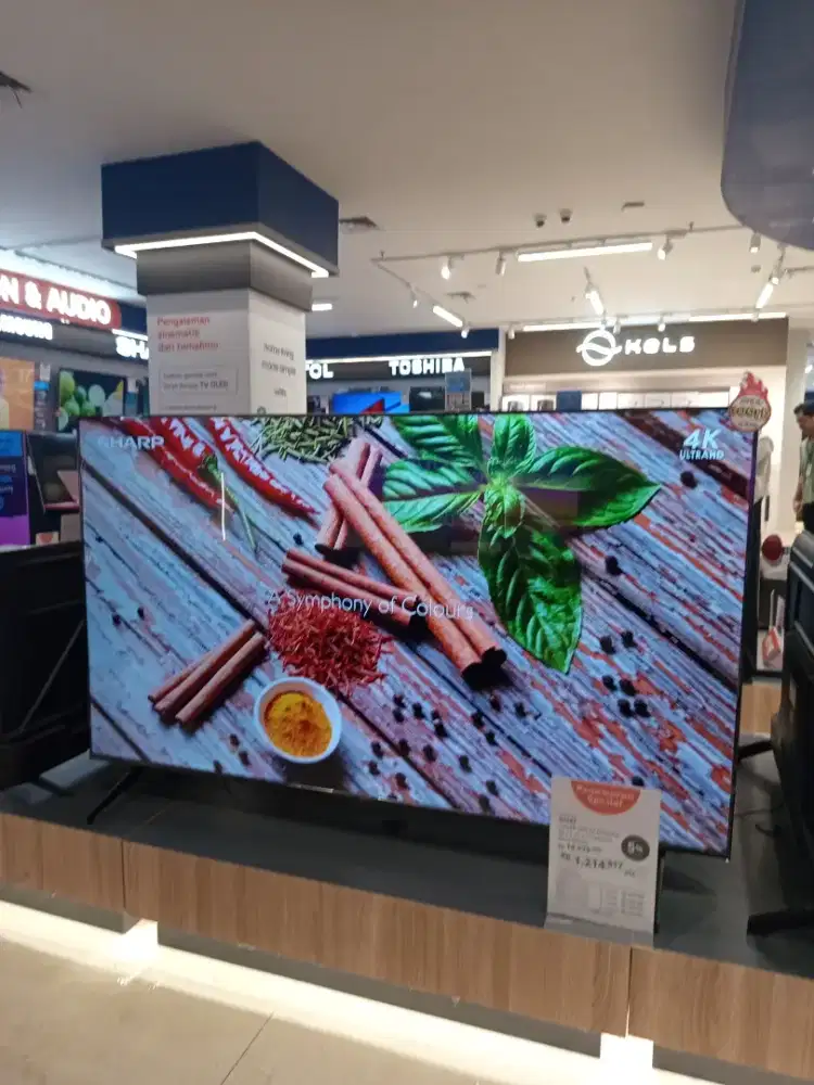 Sharp LED tv 75