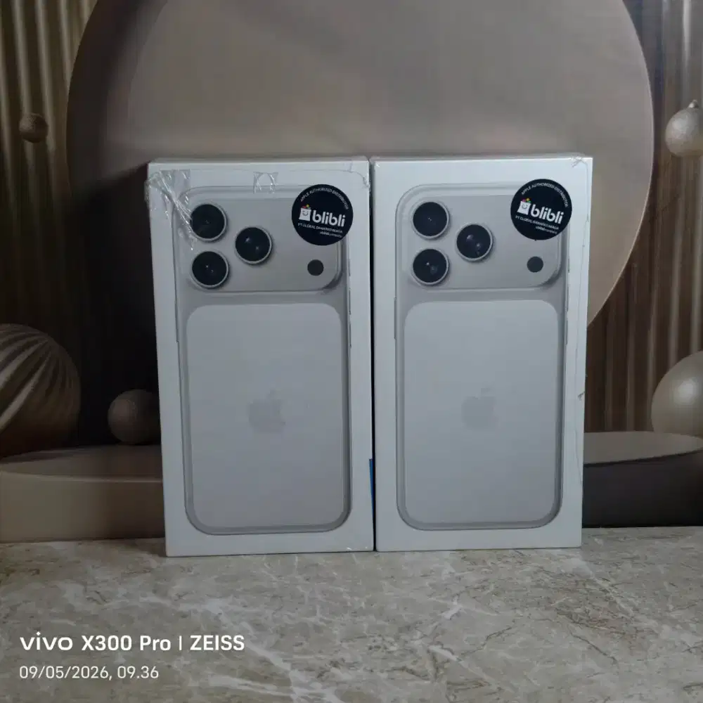 Iphone 17 pro 256gb silver baru ibox