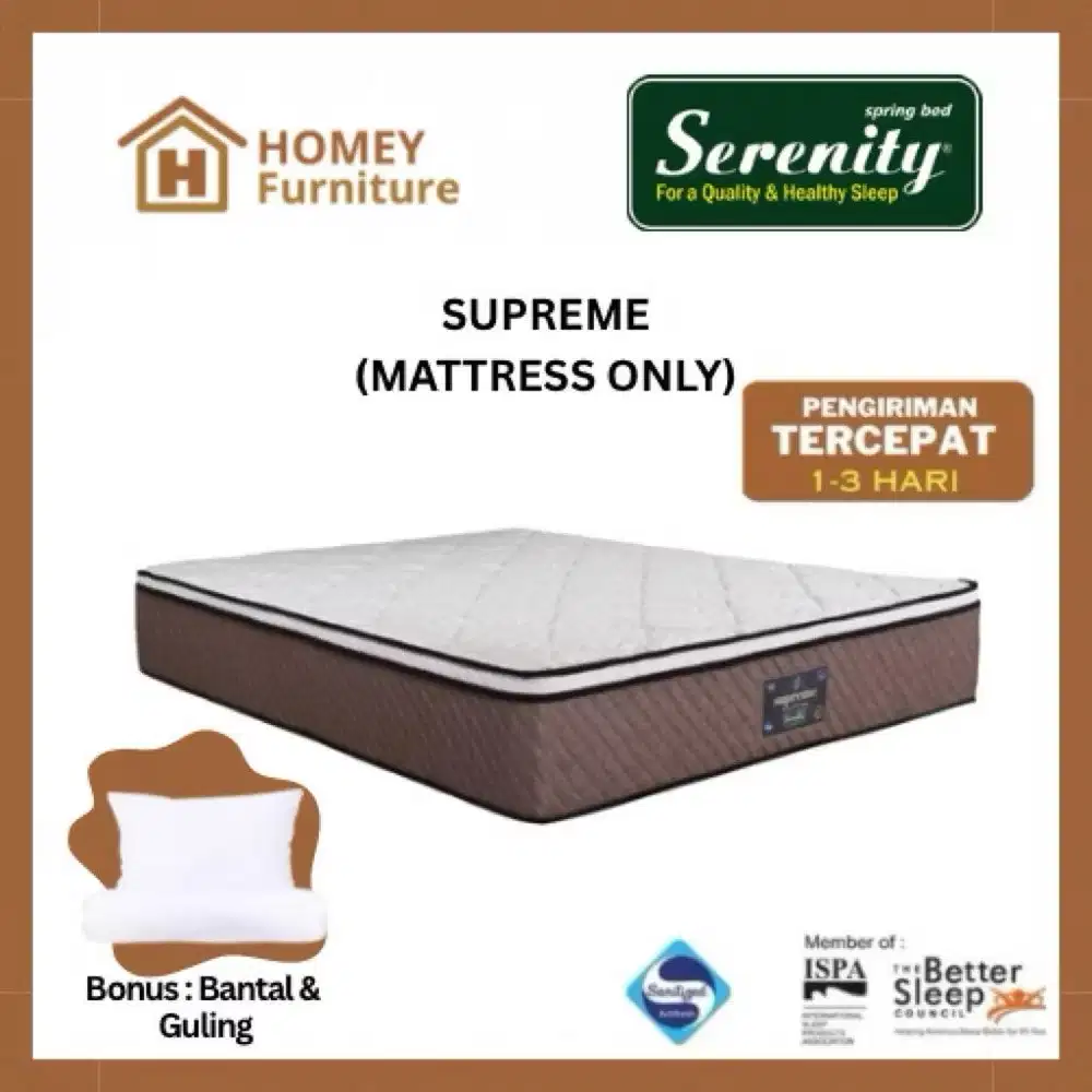 Kasur serinity suprime