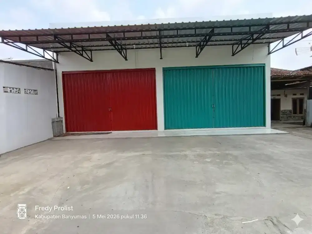Dijual 2 Unit Toko Pinggir Jalan Ramai - 3 Menit ke Pasar Karanglewas