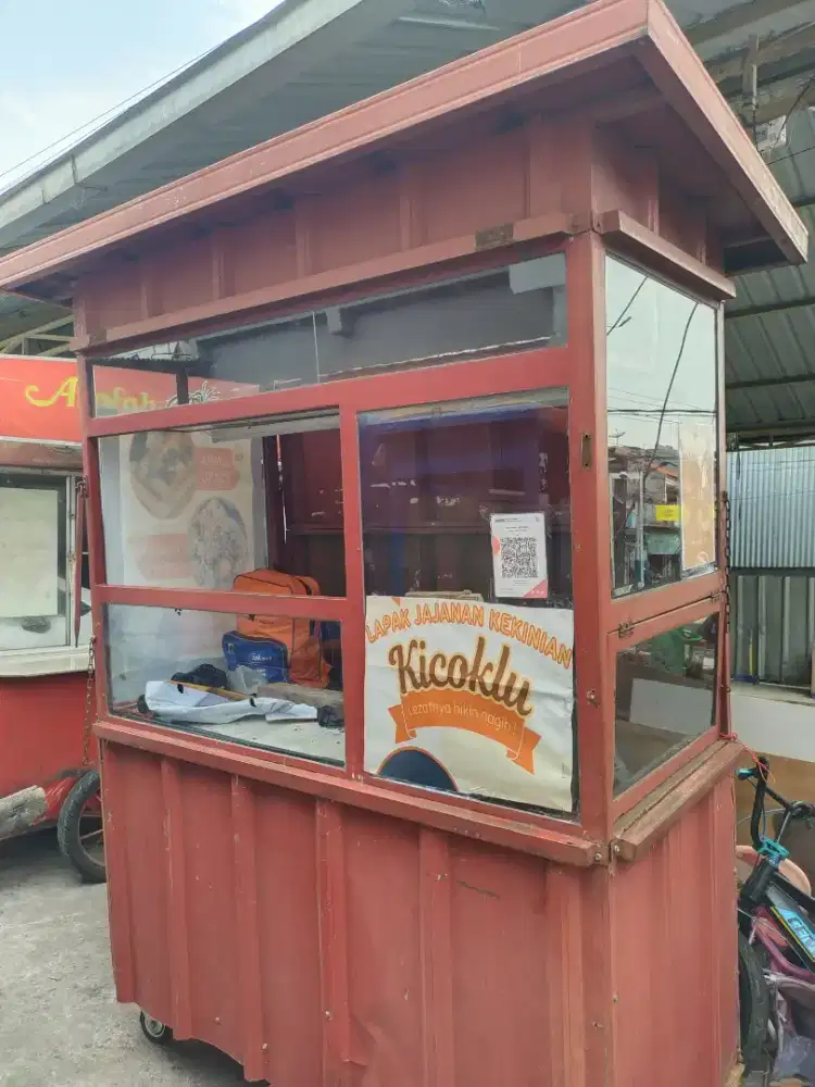 Jual cepat gerobak semi container