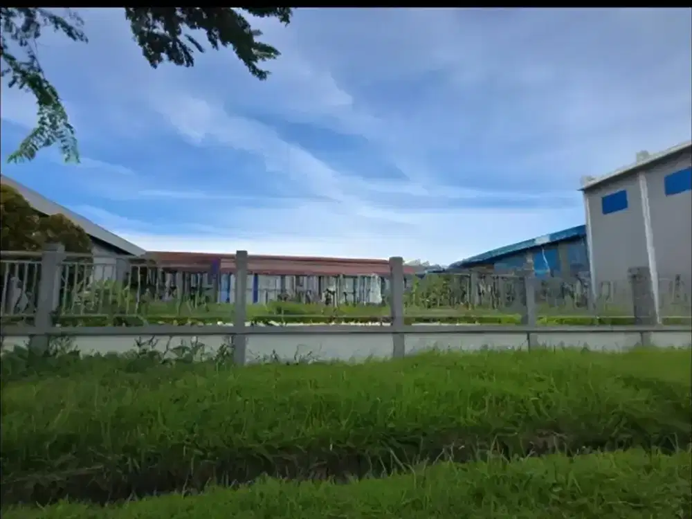 Kavling Kawasan industri pergudangan luas 3000m 40x75 Marunda Center Jakarta
