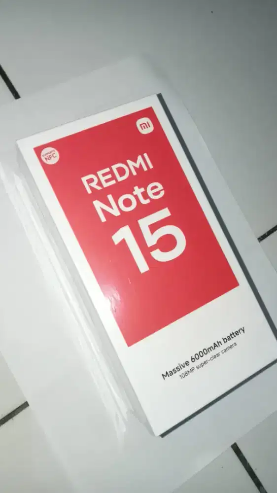 Redmi Note 15 4G ram 8/12 dan Redmi Watch Active 3