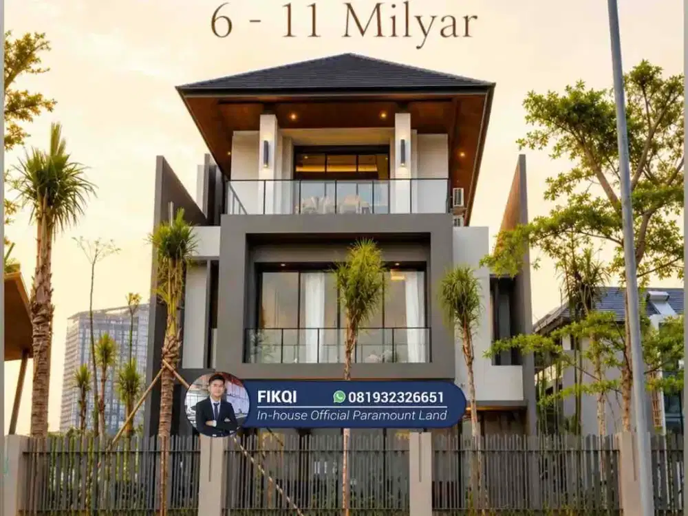 Rumah Mewah Nuansa Resort View Danau Matera Lakeside
