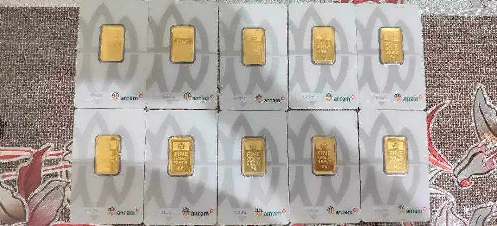 Jual Logam Mulia Emas Antam pecahan 5 gram th 2026