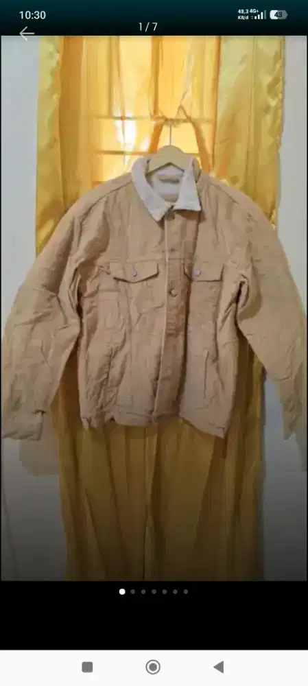 Jacket corduroy Bespoke project size M (bisa nego)