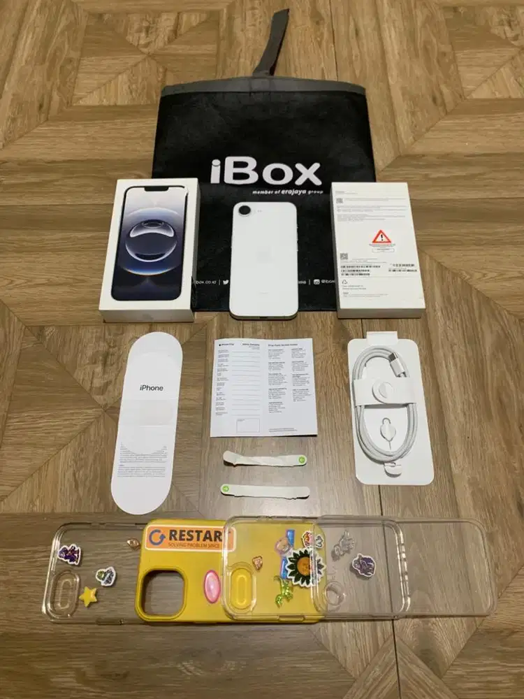 iphone 16e 128gb IBOX Gdn Resmi BH 100% Garansi on 2027 Fullset ori