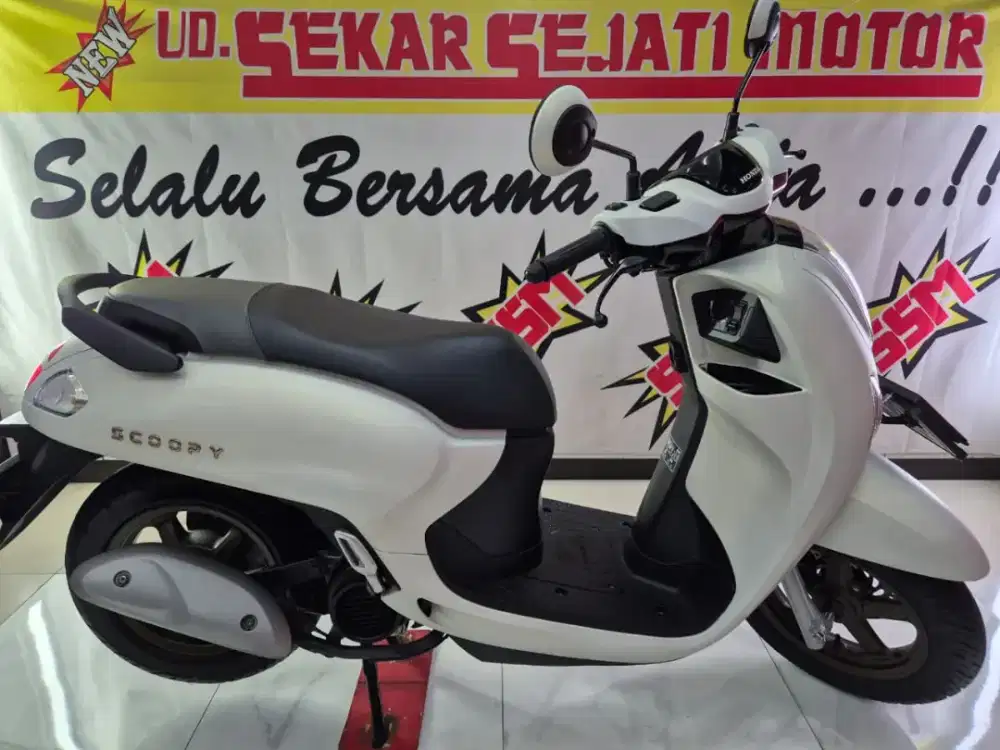 Km 3rb Scoopy Prestige putih Super