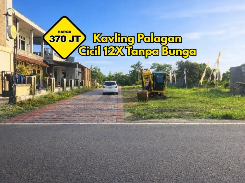 Pinggir Jalan Raya, Tanah SHM Area Palagan Sleman