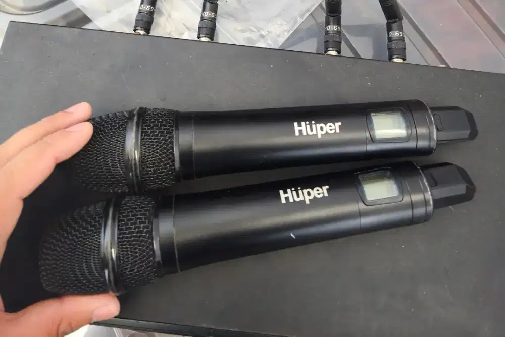 Mic Wireless Huper