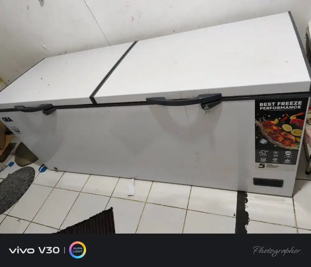 FREEZER GEA AB 600 R CHEST FREEZER BOX 500 L