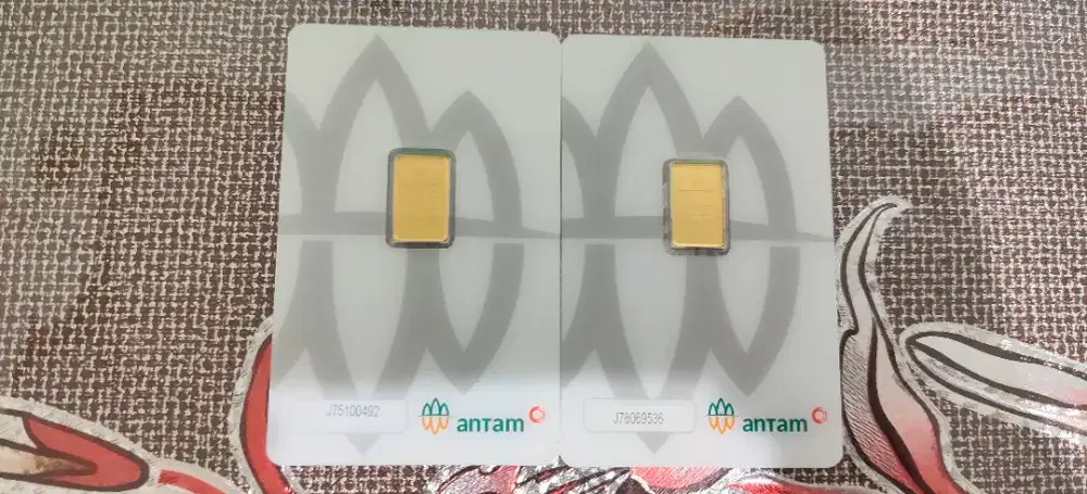 Jual Logam Mulia Emas Antam pecahan 2 gram th 2026 & 2025