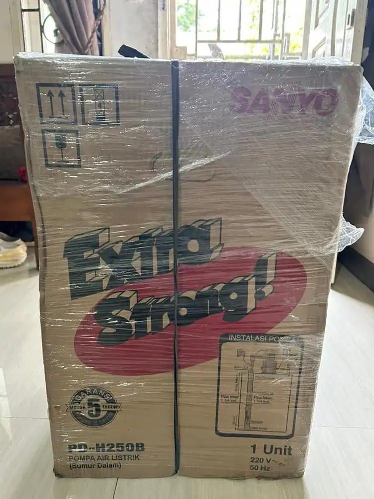Pompa air sanyo pD-H250B masih baru